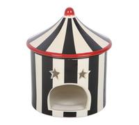 Something Different Circus Tent Oil Burner Black/white (One Size)