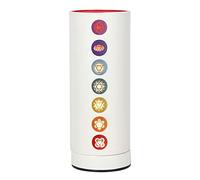 Something Different CK_44331 Electric Aroma Lamp | Seven Chakra | H25.5cm x W10cm x D10cm | Pack of 1, white