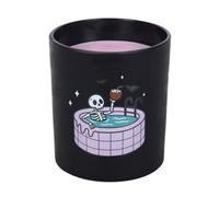 Something Different Coconut & Coffins Scented Candle Black/white (One Size)