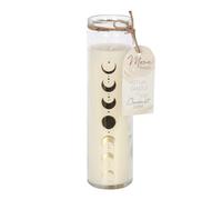 Something Different Coconut Moon Phases Scented Candle in White Something Different White