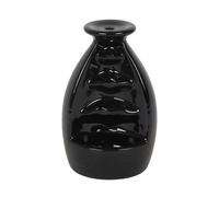 Something Different Cocoon Backflow Incense Burner in Black Something Different Black