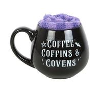 Something Different Coffee, Coffins & Covens Mug Set in Black Something Different Black