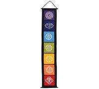 Something Different Chakra Symbol Banner, Fabric, Multi-Colour, 29 x 0.2 x 154 cm