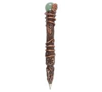 Something Different Crystal Aventurine Wand Pen (One Size) (Brown/Green)