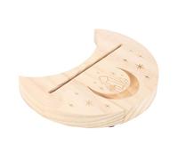 Something Different Crystal & Crescent Moon Tarot Card Stand in Natural Something Different Natural