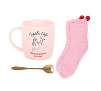 Something Different Cupids Cafe 350Ml Mug Set Pink (One Size)
