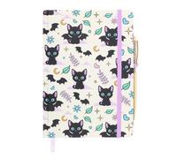Something Different Cute & Creepy Amethyst A5 Notebook & Pen Something Different Multicolor