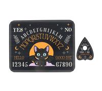 Something Different Cute & Creepy Bat Cat Talking Board in Black Something Different Black