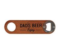 something different Dad's Beer Wooden Bottle Opener