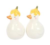 Something Different Daisy And Duck Salt And Per Shakers White (One Size)