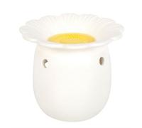 Something Different Daisy Oil Burner White (One Size)
