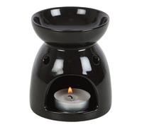 Something Different Dark Forest Bee Oil Burner in Black Something Different Black