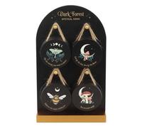 Something Different Dark Forest Door Sign (Pack Of 24) Black (One Size)