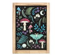 Something Different Dark Forest Framed Art Print Black/multicoloured (One Size)