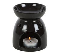 Something Different Dark Forest Luna Moth Oil Burner in Black Something Different Black