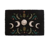 Something Different Dark Forest Moon Phases Door Mat Black (One Size)