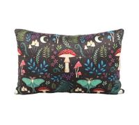 Something Different Dark Forest Rectangular Filled Cushion Black/multicoloured (40Cm X 24Cm)
