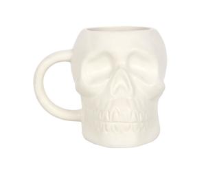 Something Different Dark Matter Skull Halloween MugOne Size White SD4709