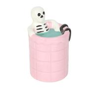 Something Different Dead Cool Skeleton Oil Burner Pink/blue/white (One Size)