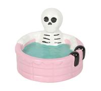 Something Different Dead Cool Skeleton Trinket Dish Pink/green/white (One Size)