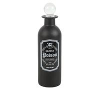 Something Different Deadly Poison Potion Bottle Glass Decoration (One Size) (Black/White)