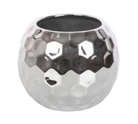 Silver Disco Ball Vase