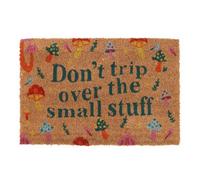 Something Different Dont Trip Mushroom Door Mat Natural/green (One Size)