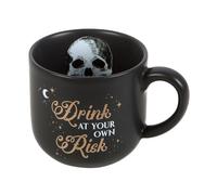 Something Different Drink at Your Own Risk MugOne Size Black/White/Gold SD5662