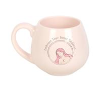 Something Different Embrace Your Inner Goddess Rounded Mug in Light Pink Something Different Light Pink