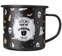 Something Different Enamel Mug | Witches Brew | 1 Piece | White | 325 ml