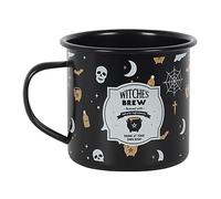 Something Different Enamel Mug | Witches Brew | 1 Piece | White | 325 ml