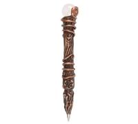 Something Different Energy Clearing Aura Crystal Quartz Wand Pen in Brown Something Different Brown