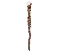 Something Different Energy Clearing Aura Quartz Crystal Wand (One Size) (Brown/White)