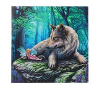 Something Different Fairy Stories Light Up Canvas Plaque By Lisa Parker