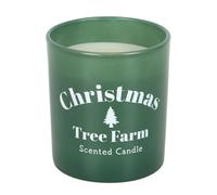 Something Different Farm Christmas Tree Candle & Holder in Green Something Different Green
