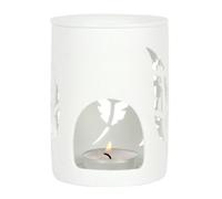Something Different Feather Oil Burner White (One Size)