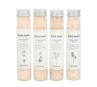 Floral Bath Salts Set (Pack of 4) Something Different Pink One Size