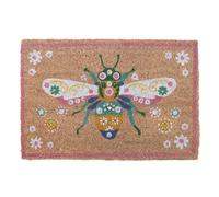 Something Different Floral Bee Door Mat Natural (One Size)
