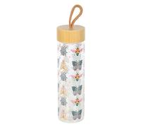 Something Different Floral Bug Glass Water Bottle Something Different Multicolor