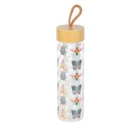 Something Different Floral Bug Glass Water BottleOne Size Multicoloured SD9803