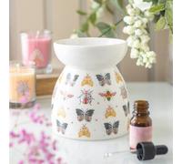 Something Different Floral Bug Print Oil Burner And Wax Warmer