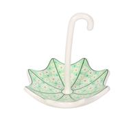 Something Different Floral Umbrella Trinket Dish in Green Something Different Green