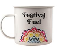 Something Different FN_44030 Enamel Mug | Festival Fuel Mandala | 1pc. 120g, Multicolor