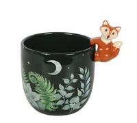 Something Different Forest Fox Plant Pot Green (One Size)
