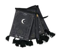 Something Different Fortune Teller Fabric Bunting Black (One Size)