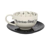 Something Different Fortune Telling Ceramic Tea Cup in White Something Different White