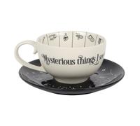 Something Different Fortune Telling Ceramic Tea CupOne Size White/Black SD3464