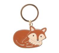 Something Different Freddie Fox Keyring (One Size) (Orange/Gold/White)