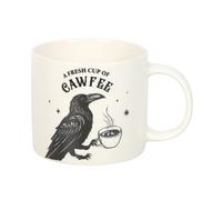 Something Different Fresh Cup of Cawfee Raven 500ml Mug in White Something Different White