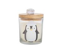 Something Different Frosty Vanilla Penguin Candle in White Something Different White